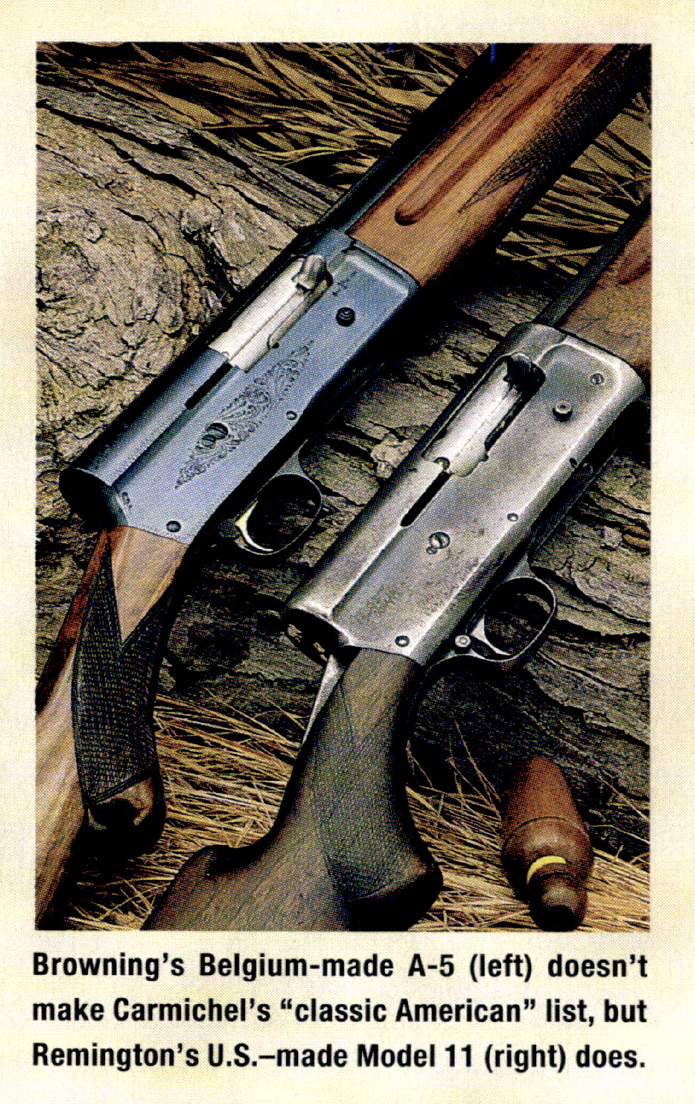 Browning Belgium Made A5 vs Remington Model 11