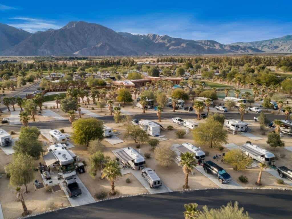 Overview of Borrego Springs.