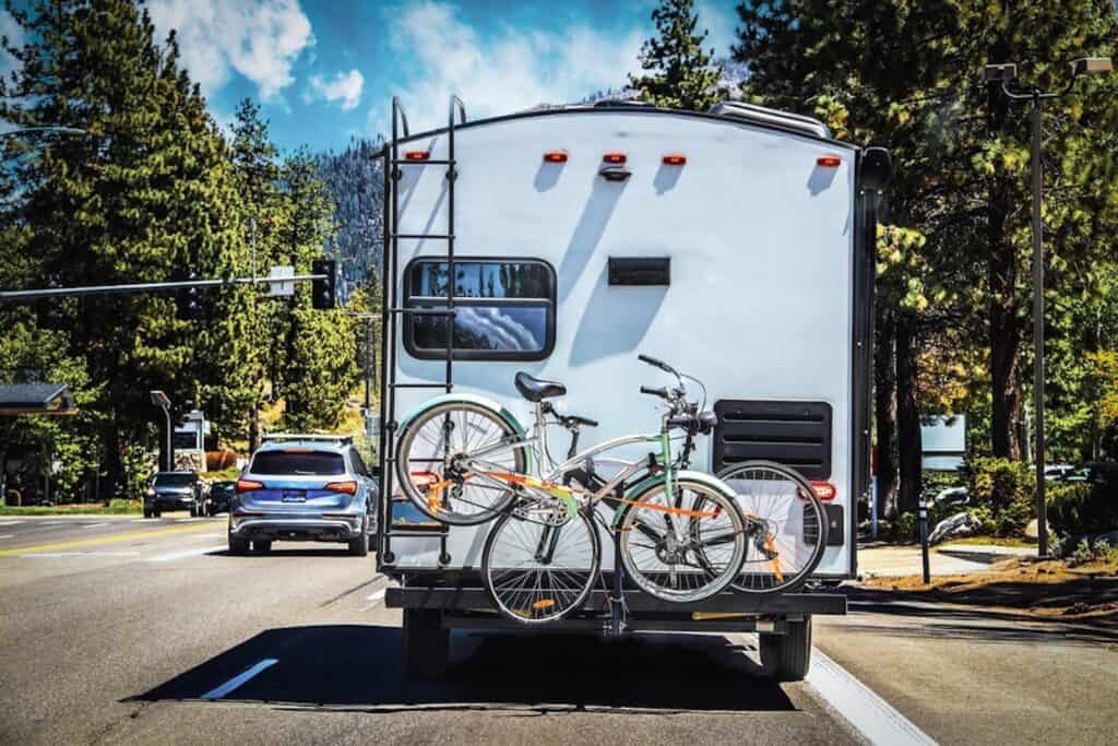 Back planning an RV road trip with bikes 