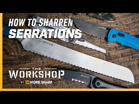 How to Sharpen a Serrated Knife in Three Steps