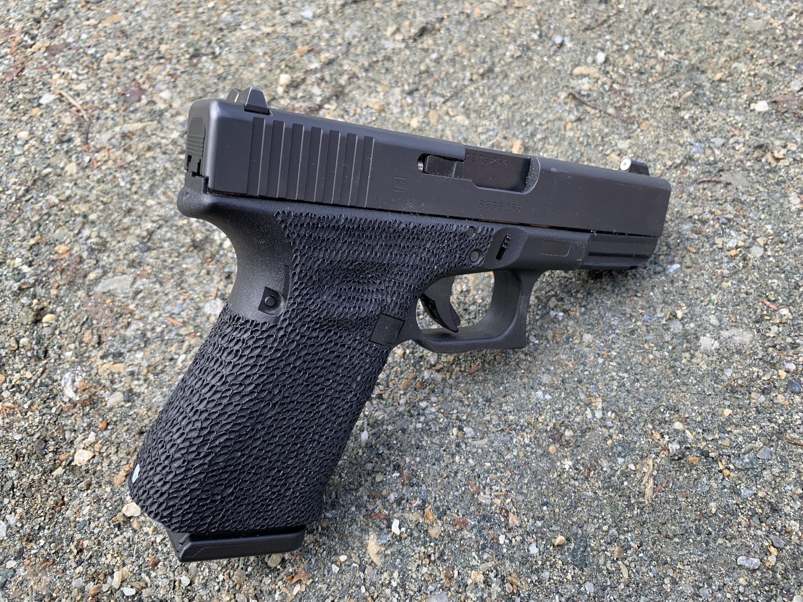 XS express sights on a Glock G19