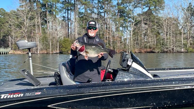 ‘I Knew Right Away It Was a Big, Big Fish.’ Tourney Angler’s Huge Largemouth Ties League Record for Heaviest Bass Ever Weighed