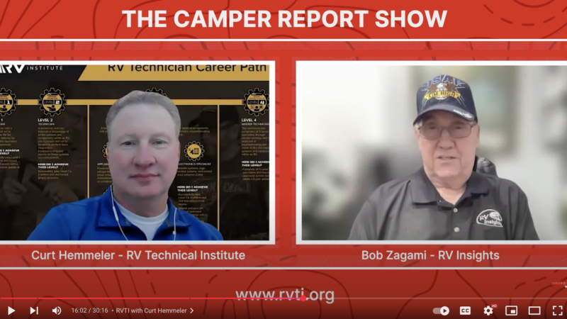 PRVCA’s Leach, RVTI’s Hemmeler Visit ‘Camper Report’ – RVBusiness – Breaking RV Industry News