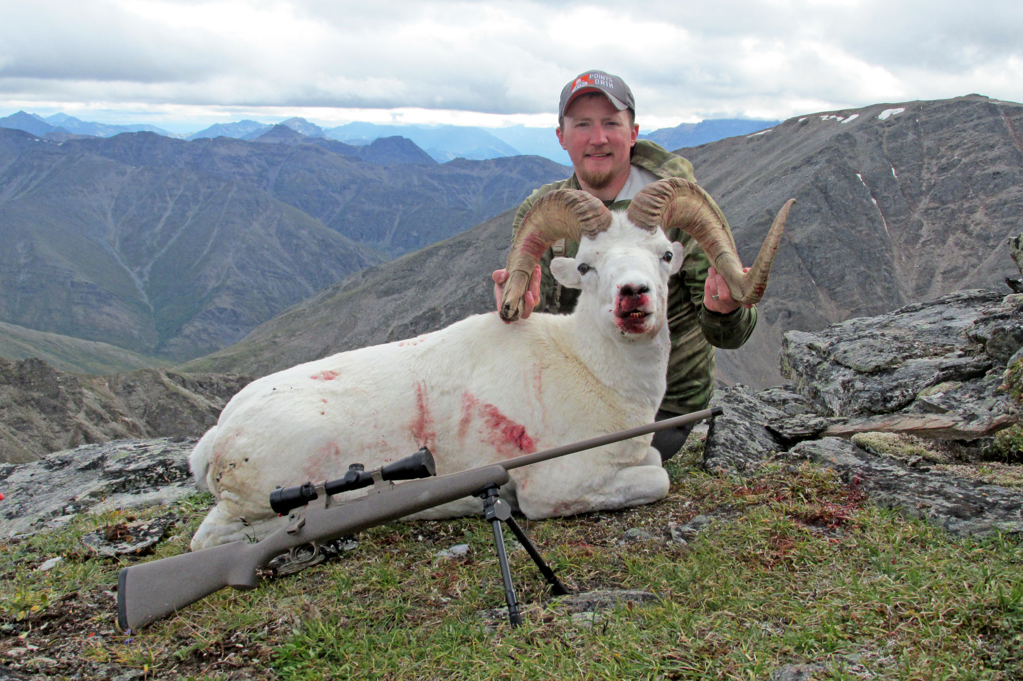 Freel with Remington Model 700 Dall Sheep