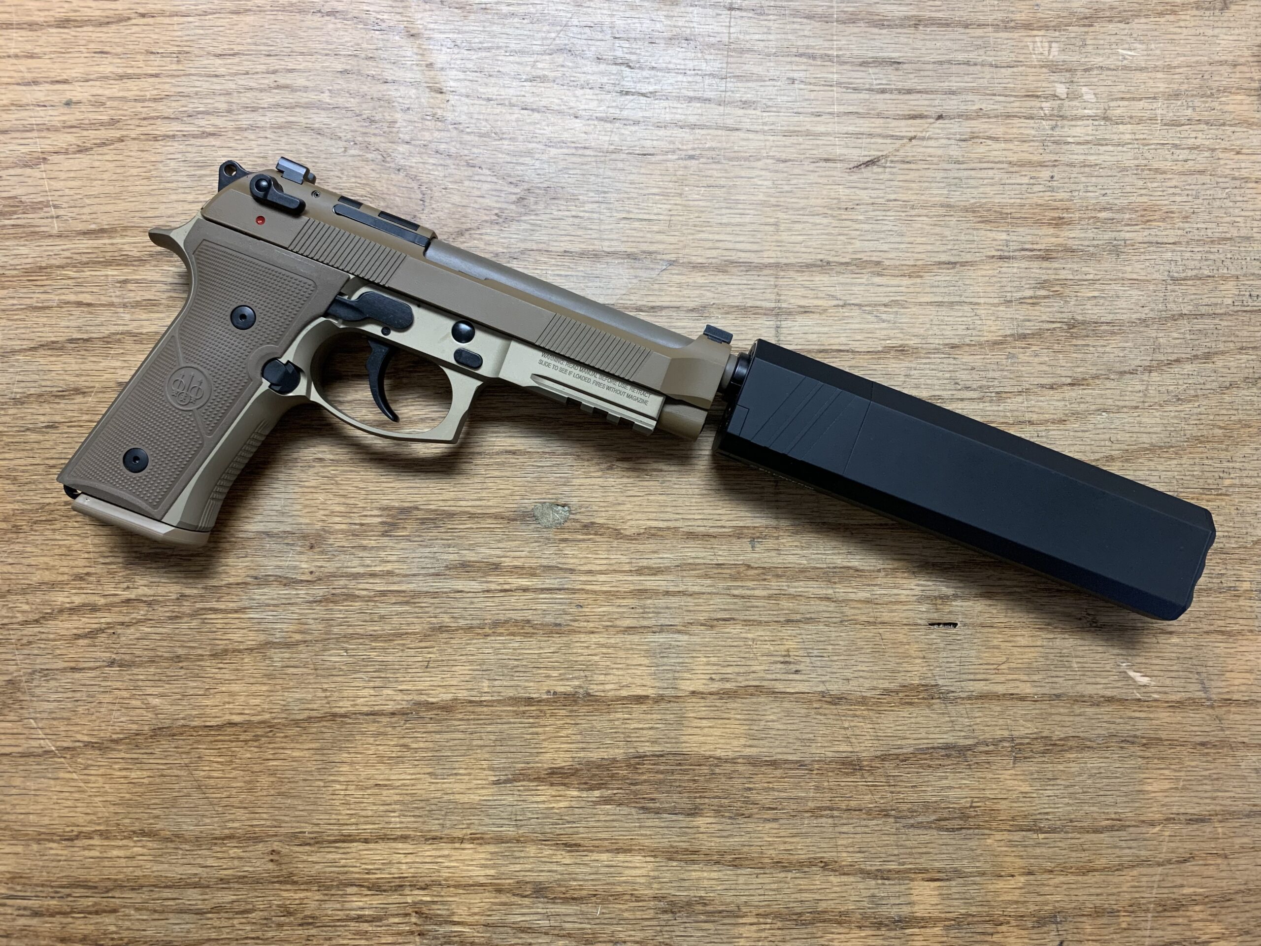 Beretta M9A4 with Silencerco Osprey 2.0