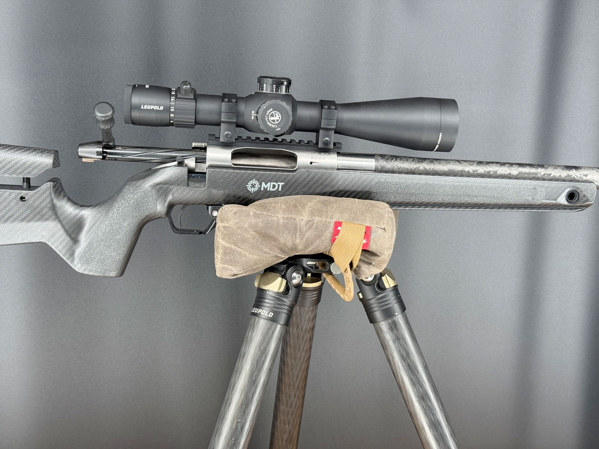 Leupold Mark 5 tripod bagged