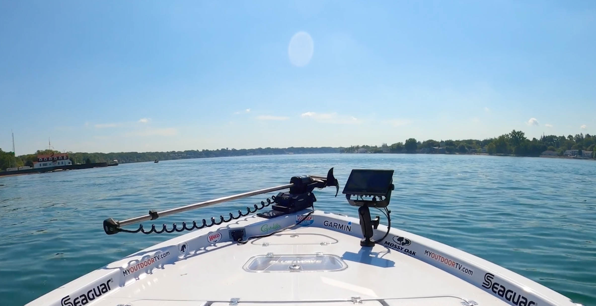 The Power Pole Move saltwater trolling motor.