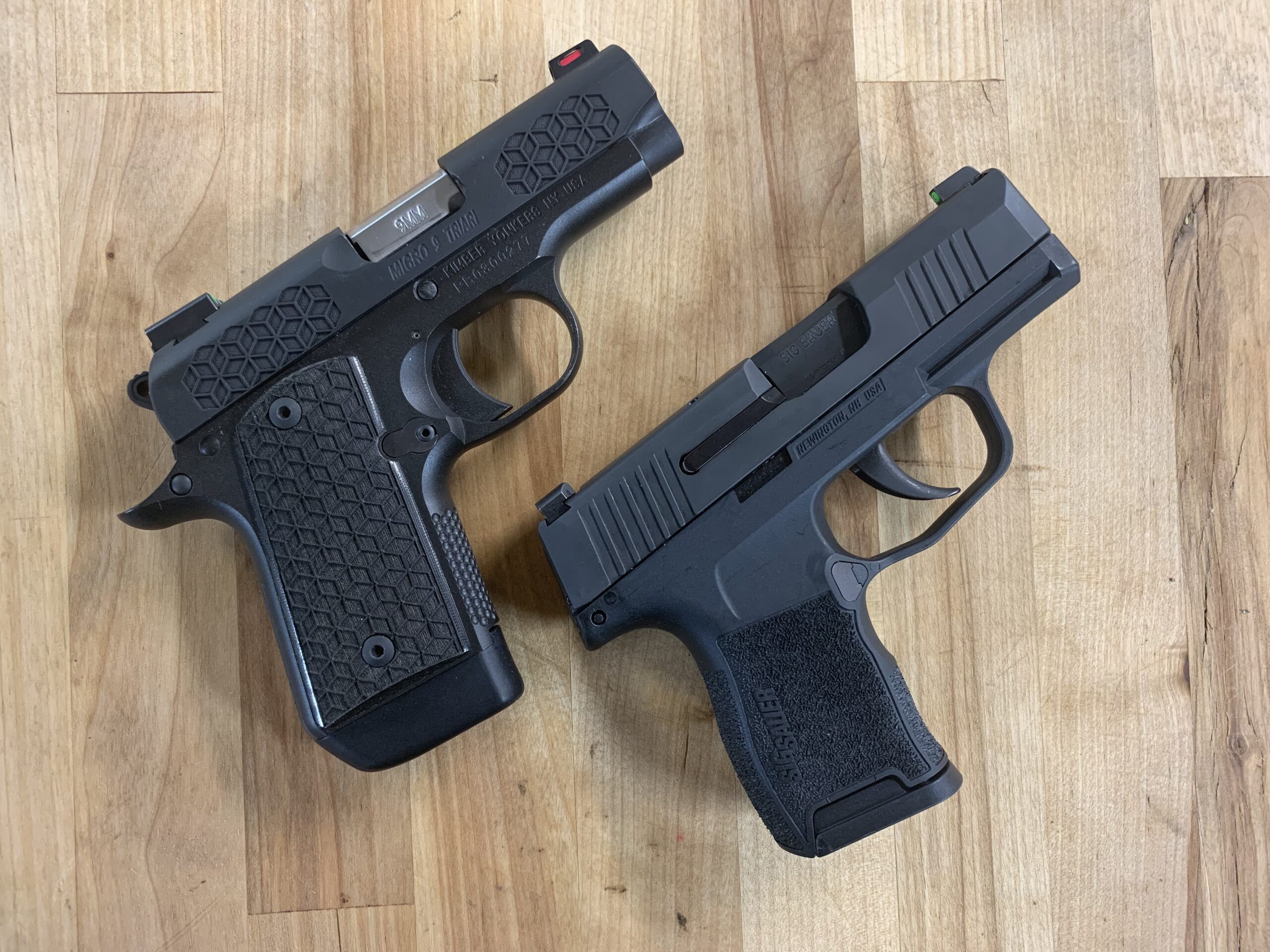 Kimber Micro 9 and Sig P365