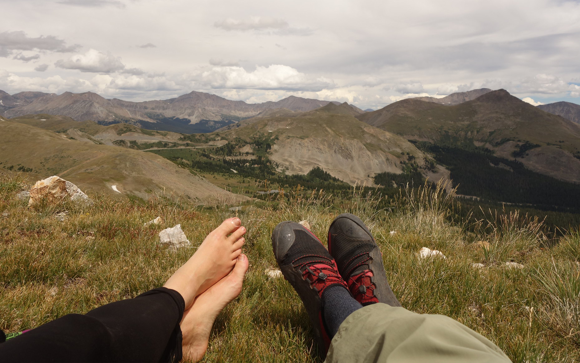 No blisters here, but these dogs need a break anyway.