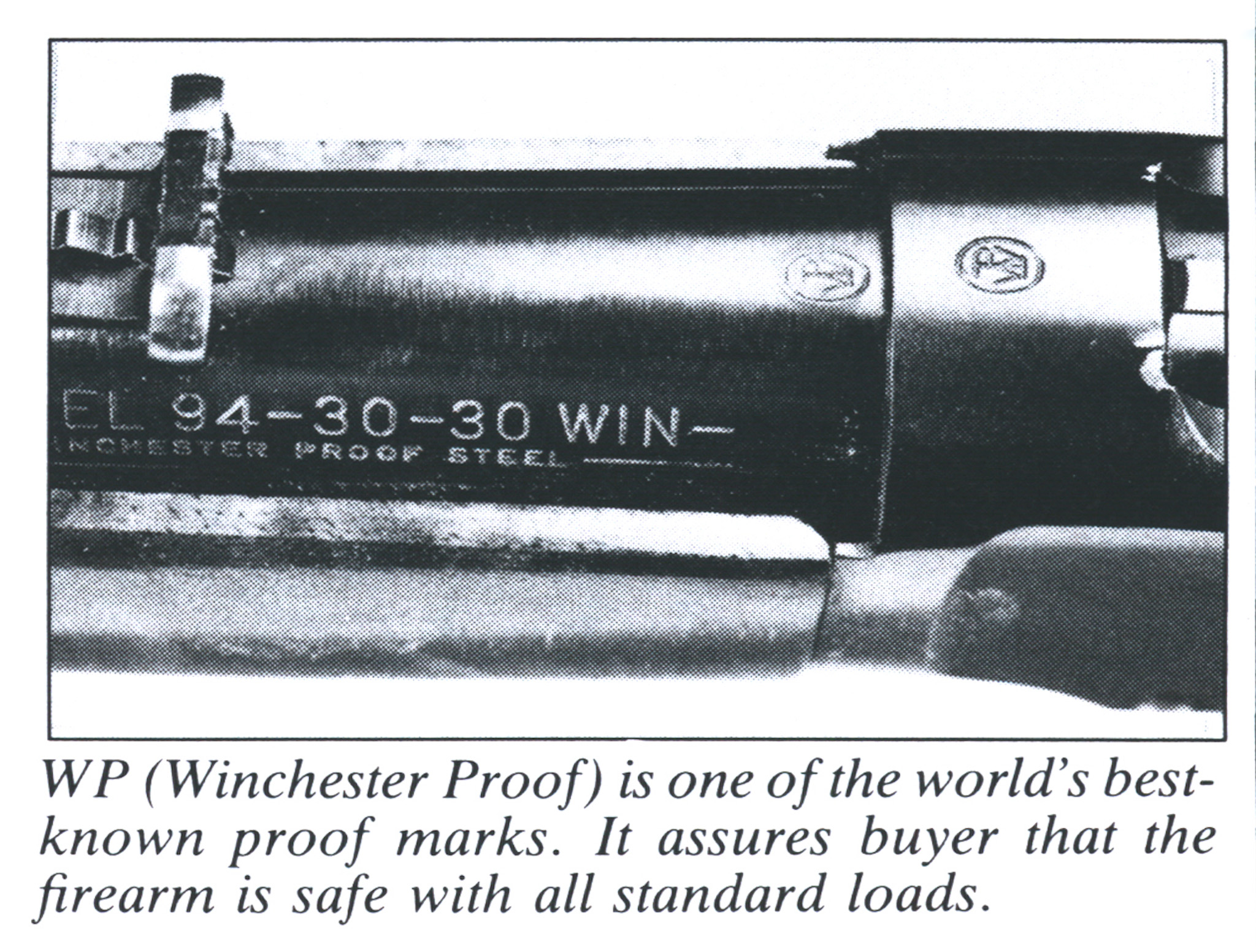 A winchester proof mark