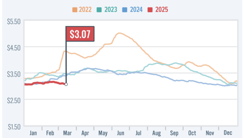 AAA: Gas Prices Decline as Spring Break Travel Heats Up – RVBusiness – Breaking RV Industry News