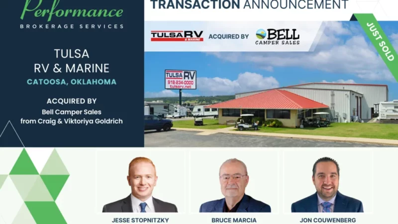 Bell Camper Sales Acquires Tulsa RV & Marine in Oklahoma – RVBusiness – Breaking RV Industry News