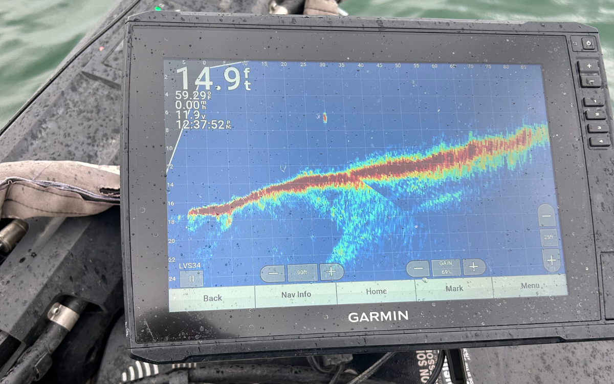 learn how to read a fish finder