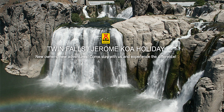 Idaho’s Twin Falls/Jerome KOA Holiday has New Owners – RVBusiness – Breaking RV Industry News