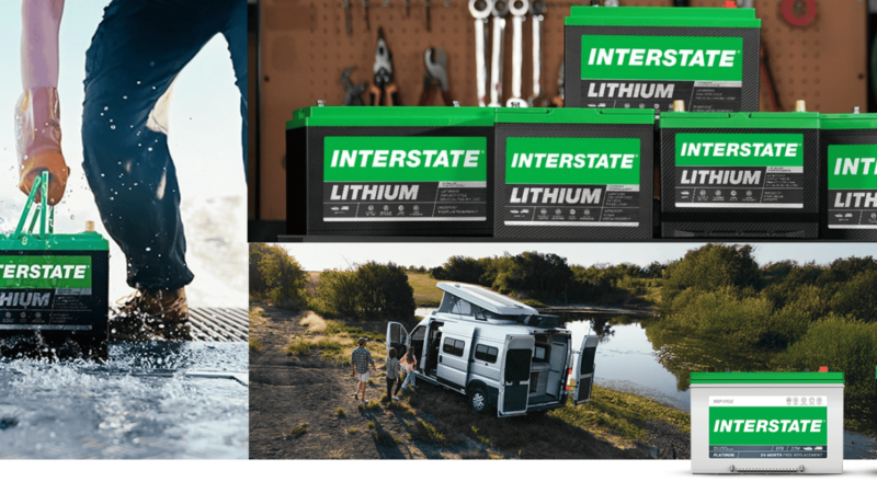 Interstate Brings Lithium RV Batteries With A Name You Can Trust