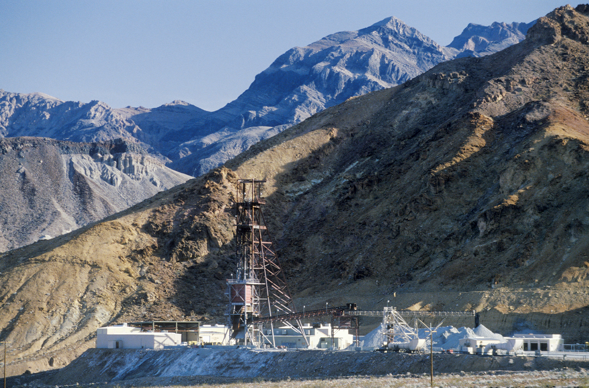 A view of the Billie mine in California.