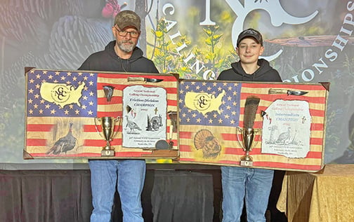 Ohio father, son capture calling, call-making titles at NWTF Grand National Calling Championships – Outdoor News