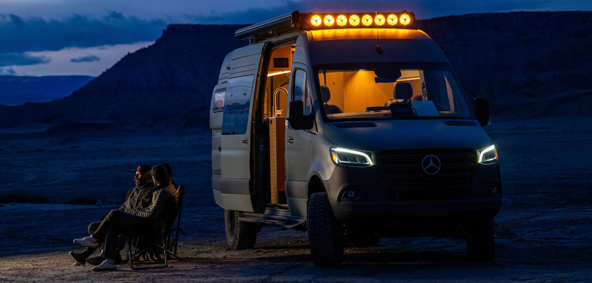 Rossmönster Skye camper van