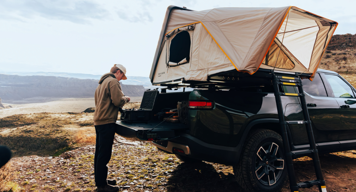 Rivian x iKamper Skycamp Mini