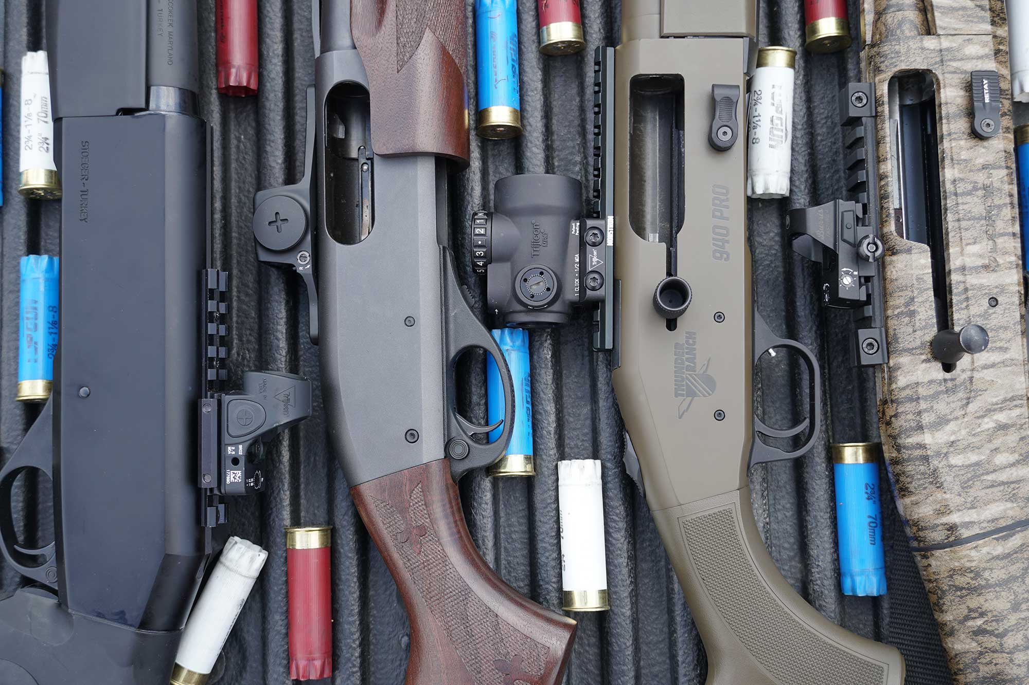 testing red dots for shotguns