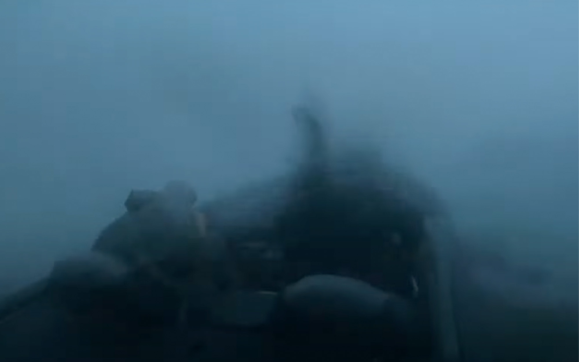 Two anglers get swallowed by a tornado.