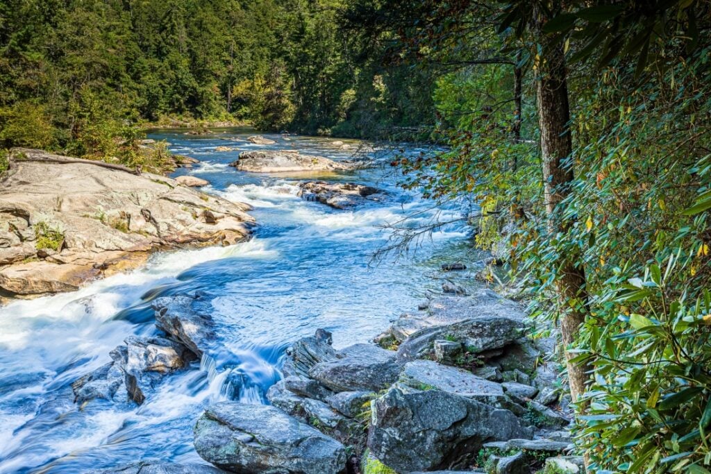 The River near River Vista RV Resort.