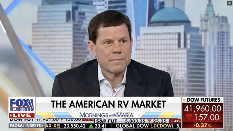 Blue Compass RV’s Jon Ferrando Appears on Fox Business – RVBusiness – Breaking RV Industry News