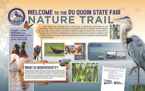 Gretchen Steele: Conservation efforts, new logo announced for Du Quoin State Fairgrounds Nature Areas in Illinois – Outdoor News