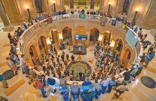 Hundreds rally at Minnesota Capitol in support of the Boundary Waters, public lands – Outdoor News