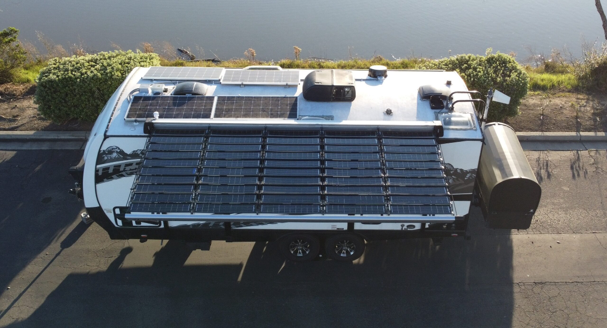 Xponent solar awning