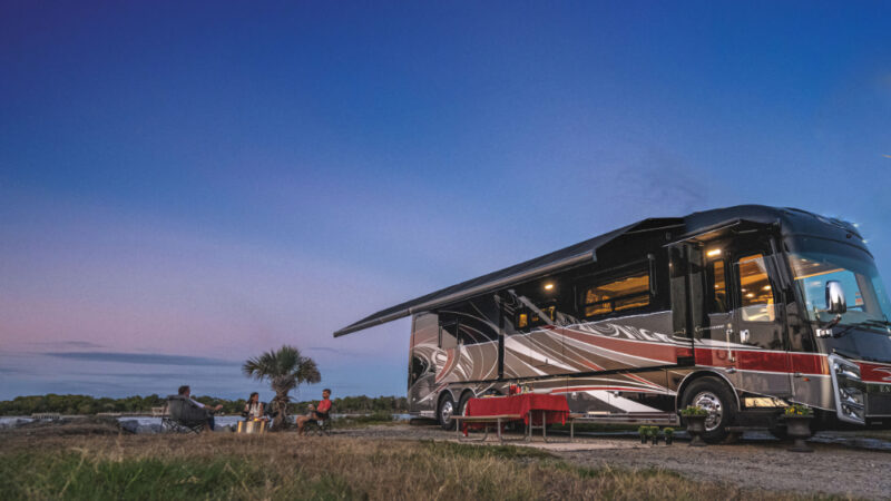 RV News: Tiffin Takes Over Entegra Coach Production, A Solar Awning Can Now Power Your Rig, and Much More