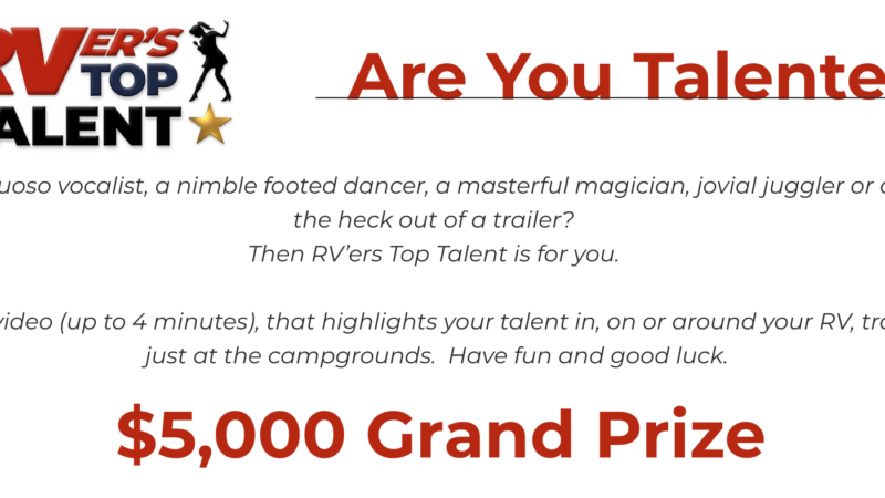 RVTV Network Launches ‘RVer’s Top Talent’ Reality Show – RVBusiness – Breaking RV Industry News