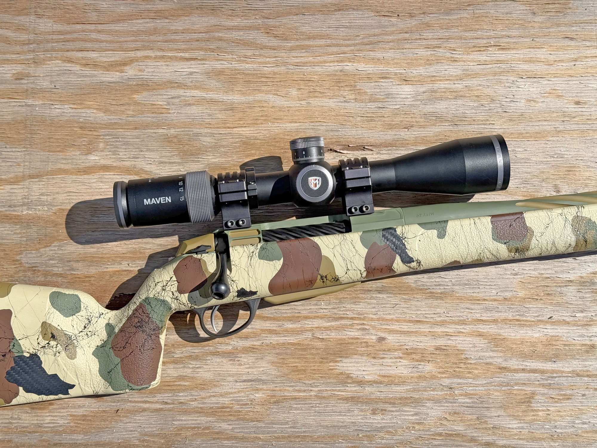  Maven RS1.2 2.5-15x44 long range riflescope