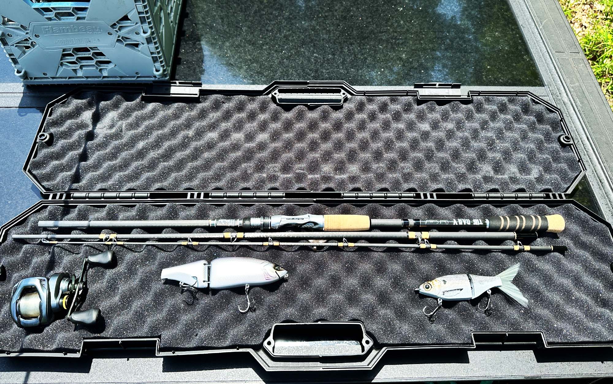  The Leviathan Daily travel swimbait rod