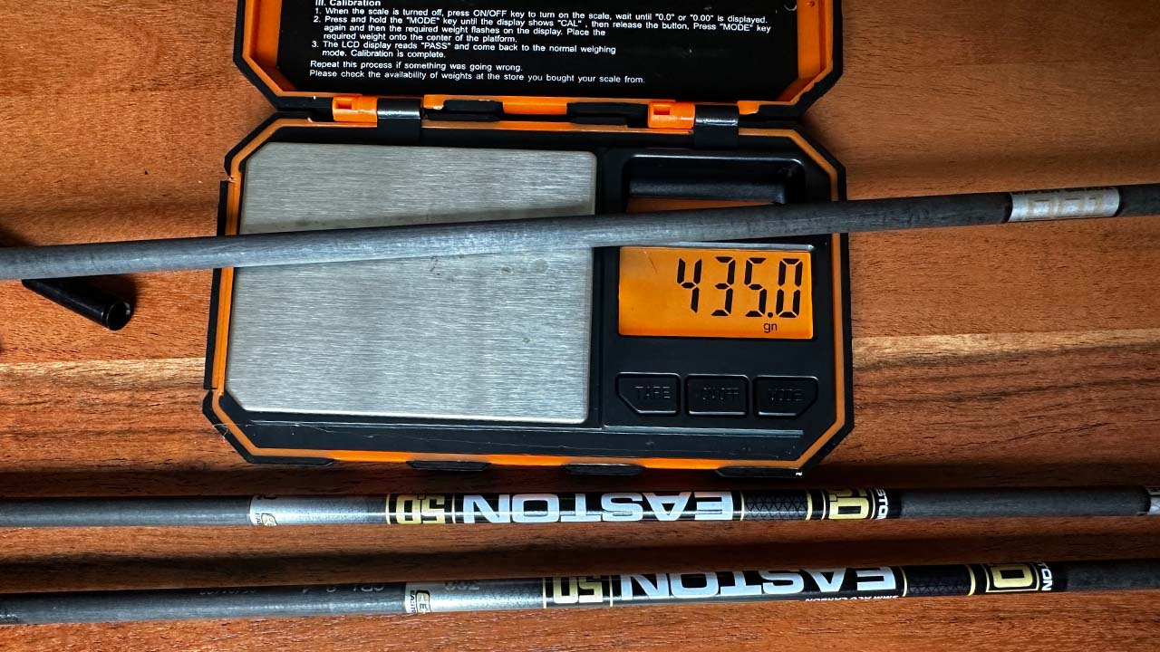 The Easton 5.0 is an ideal midweight arrow