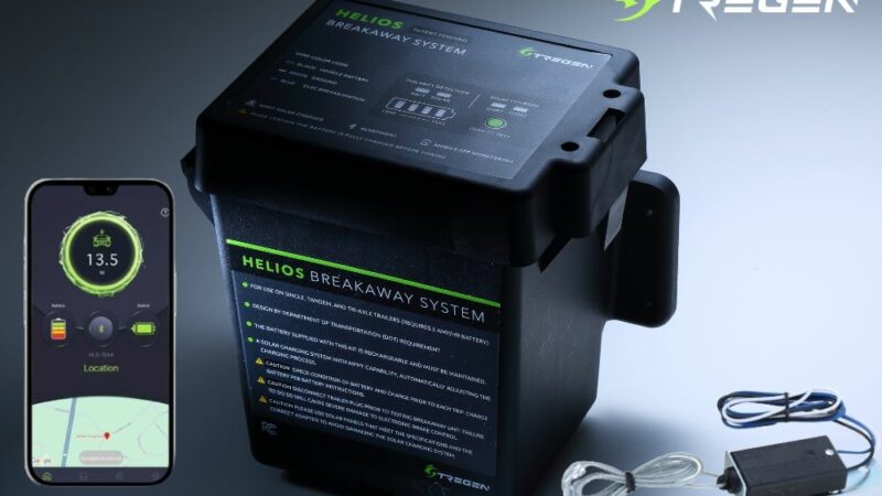 TREGEN Launches HELIOS AIoT Trailer Breakaway System – RVBusiness – Breaking RV Industry News