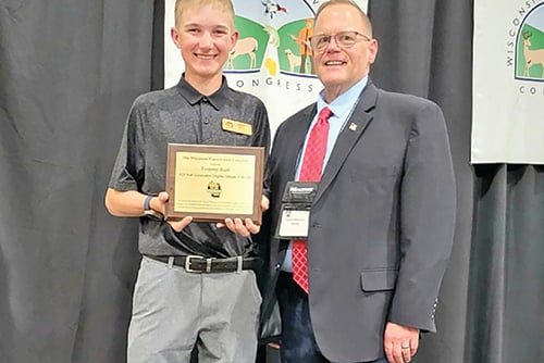 Wisconsin State Roundup: Tommy Burr honored with Youth Conservation Congress Delegate of the Year Award – Outdoor News