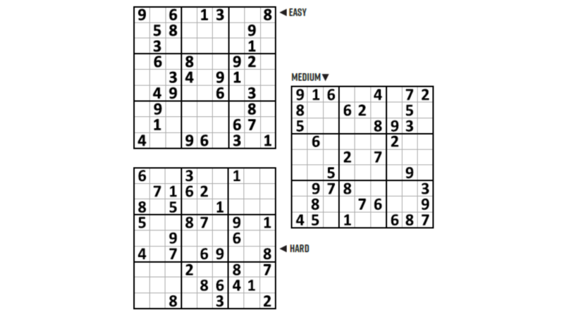 Firesides Sudoku puzzle | I Heart RVing
