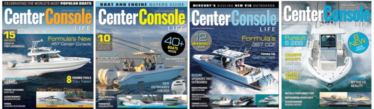 Center Console Life Magazines - PRINT and DIGITAL - see the website at https://www.centerconsolelifemag.com