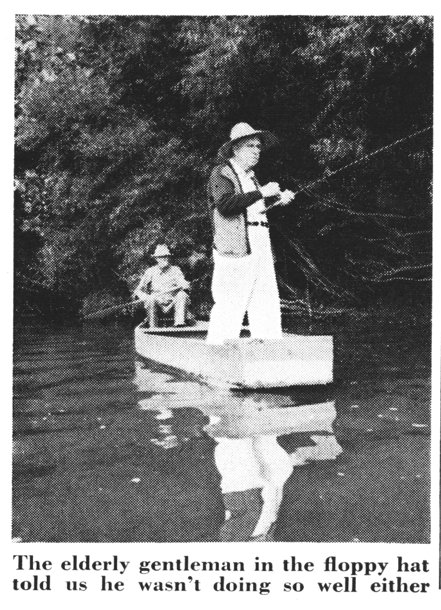 Men fishing in a boat