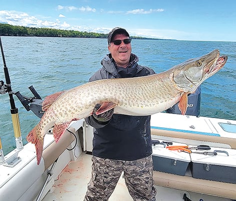 Pennsylvania angler catches huge spotted muskie in Lake Erie – Outdoor News