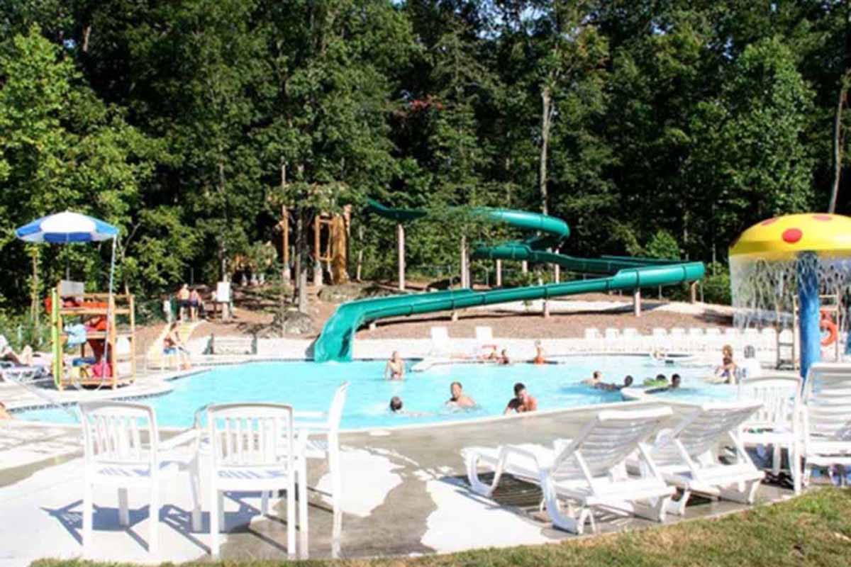 People in pool