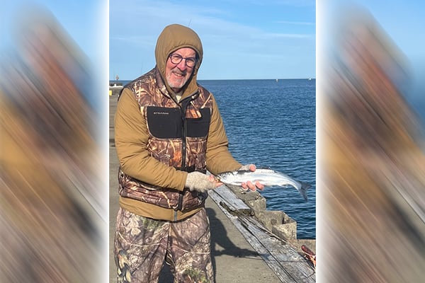 Steve Griffin: Catching coho fever on a Lake Michigan pier – Outdoor News