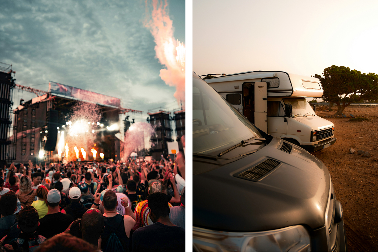 Concerts and campervans
